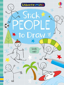 Usborne - Mini Books: Stick People to Draw