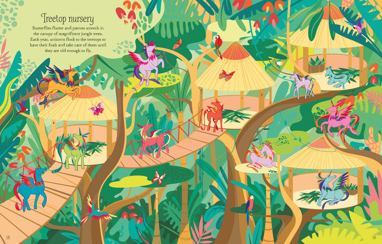 Usborne - Unicorns Sticker Book
