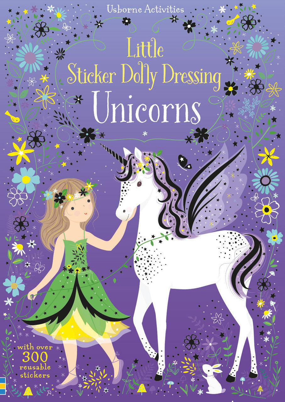 Usborne- Little Sticker Dolly Dressing Unicorns