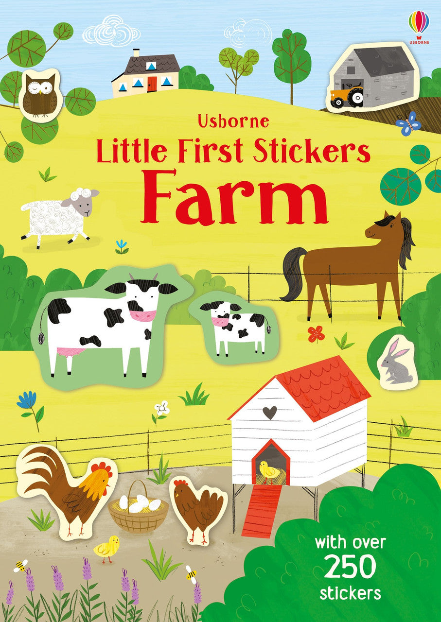 Usborne - Little First Stickers - Farm