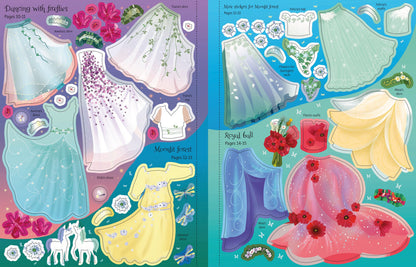 Usborne Sticker Dolly Dressing - Fairy Princesses