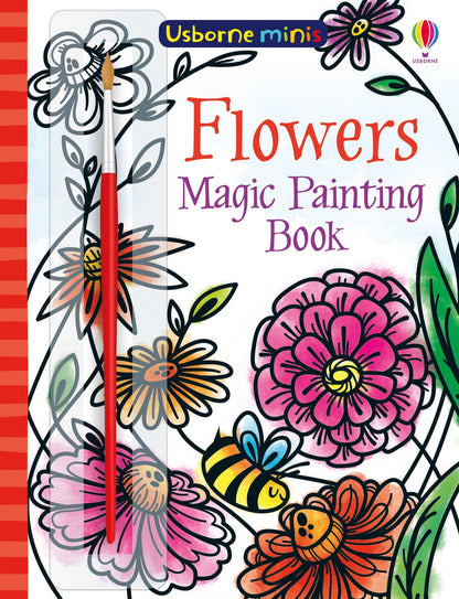 Usborne - Mini Books: Flowers Magic Painting Book