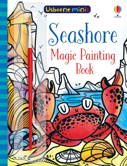Usborne - Mini Books: Seashore Magic Painting Book