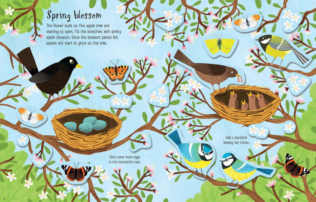 Usborne - First Sticker Book - Seasons