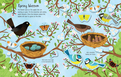 Usborne - First Sticker Book - Seasons