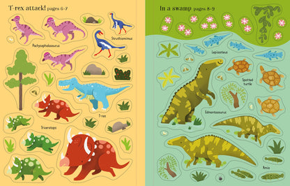 Usborne - First Sticker Book - Dinosaurs