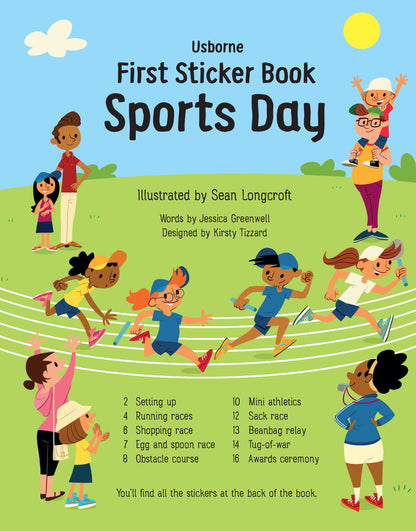 Usborne - First Sticker Book - Sports Day