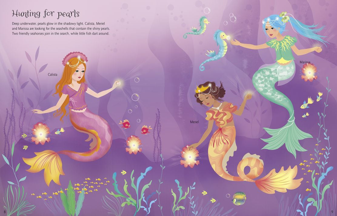 Usborne - Sticker Dolly Dressing - Mermaids