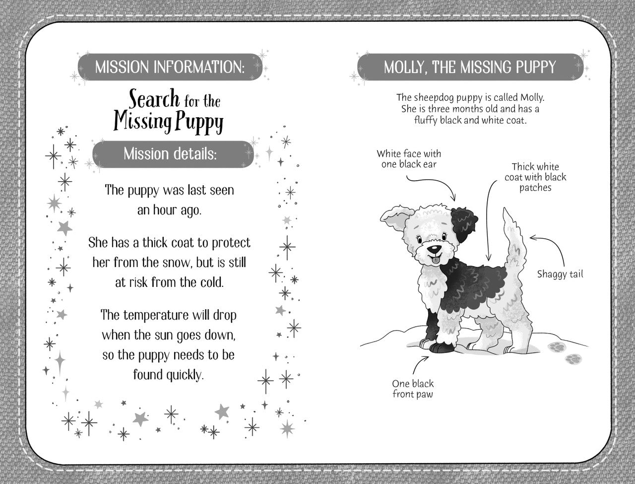Usborne - A Sticker Dolly Story - Snow Puppy