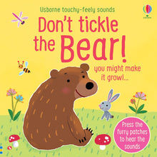 Usborne Touchy-Feely Sounds Book - Don't Tickle the Bear