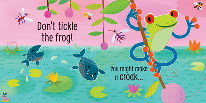 Usborne Touchy-Feely Sounds Book - Don't Tickle the Tiger
