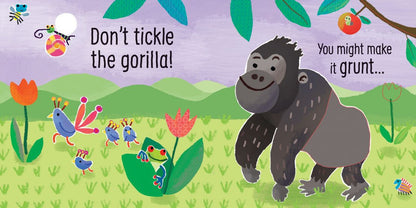 Usborne Touchy-Feely Sounds Book - Don't Tickle the Tiger