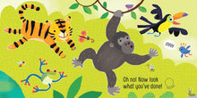 Usborne Touchy-Feely Sounds Book - Don't Tickle the Tiger