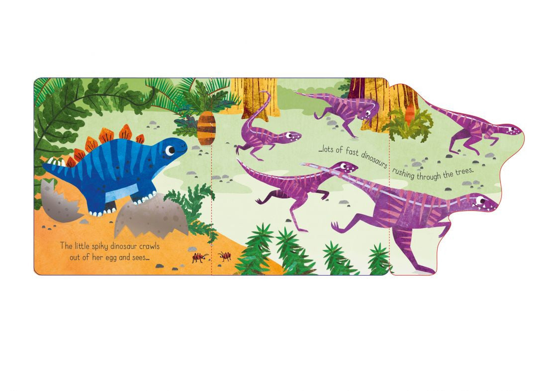 Usborne - Little Lift and Look Spiky Dinosaur