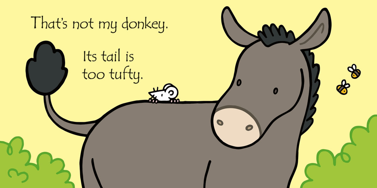 Usborne - That's Not My Donkey Touchy-Feely Board Book