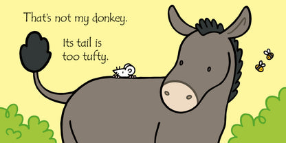 Usborne - That's Not My Donkey Touchy-Feely Board Book