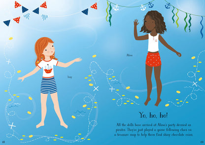 Usborne Little Sticker Dolly Dressing - Parties
