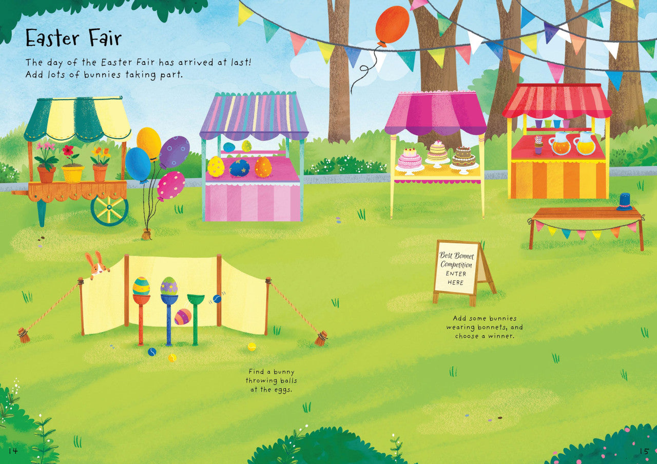 Usborne - Little First Stickers - Bunnies