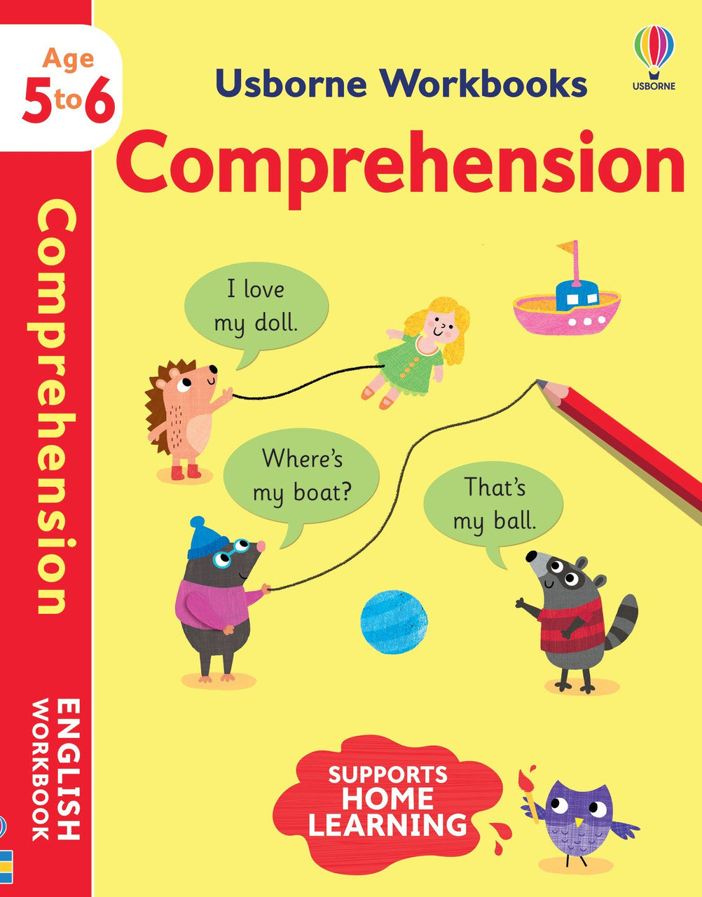 Usborne - Workbooks: Comprehension 5-6 years