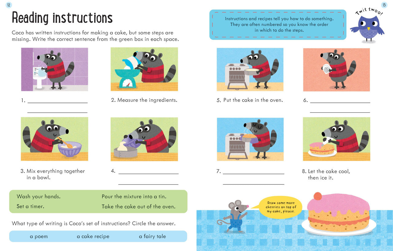 Usborne - Workbooks: Comprehension 5-6 years