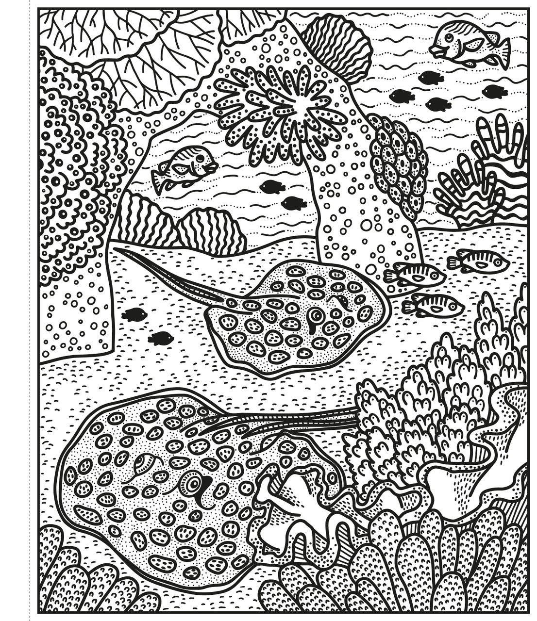 Usborne - Coral Reef Magic Painting Book