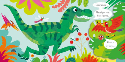 Usborne Lift-the-Flap Play Hide And Seek With Dinosaur