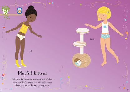 Usborne- Little Sticker Dolly Dressing Pets
