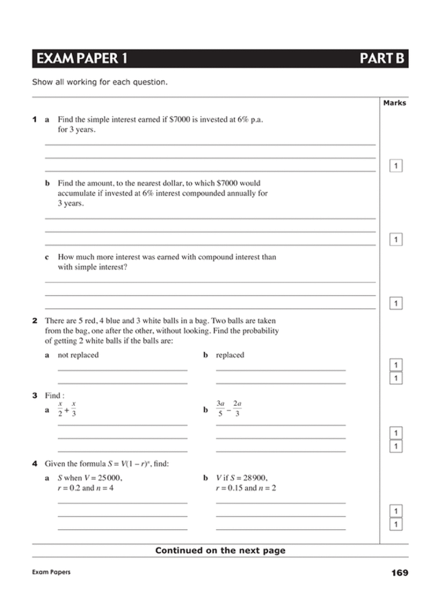 Excel Essential Skills: Year 10 Mathematics Revision and Exam Workbook