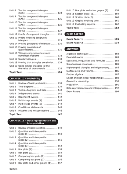 Excel Essential Skills: Year 10 Mathematics Revision and Exam Workbook