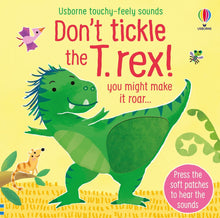 Usborne Touchy-Feely Sounds Book - Don't Tickle the T-Rex