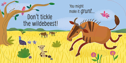 Usborne Touchy-Feely Sounds Book - Don't Tickle the Elephant