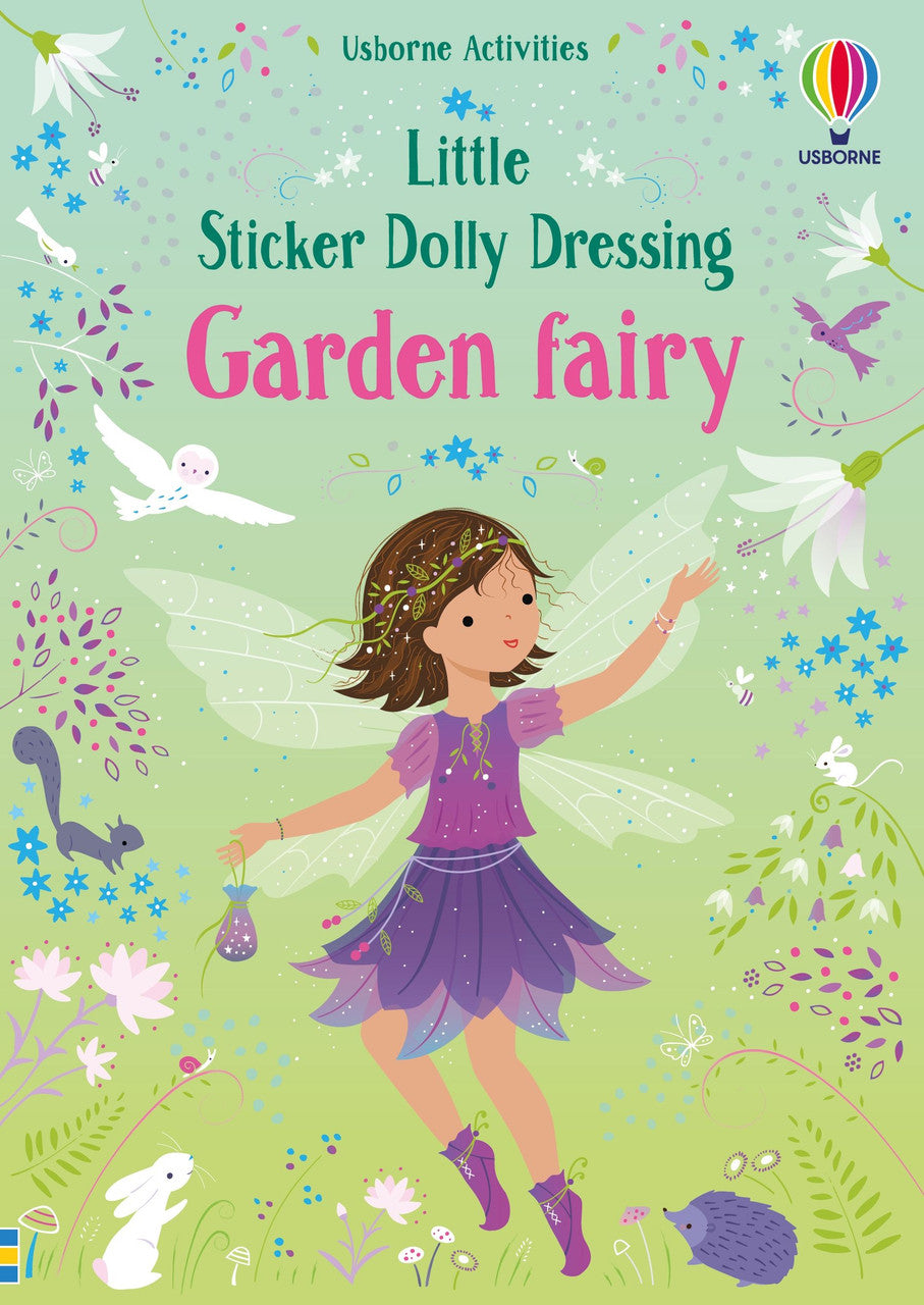 Usborne - Little Sticker Dolly Dressing - Garden Fairy