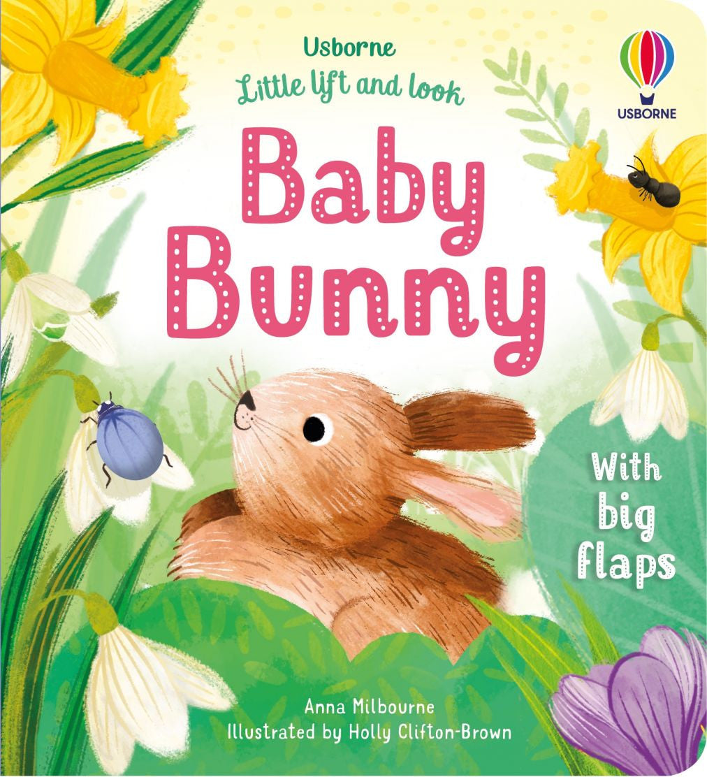 Usborne - Little Lift and Look Baby Bunny