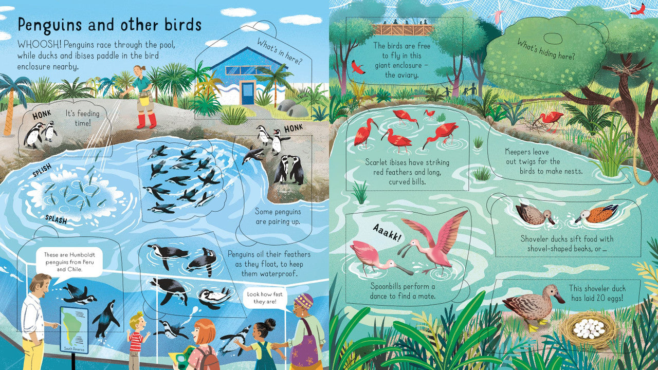 Usborne - Look Inside a Zoo