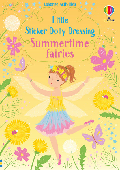 Usborne - Little Sticker Dolly Dressing - Summertime Fairies
