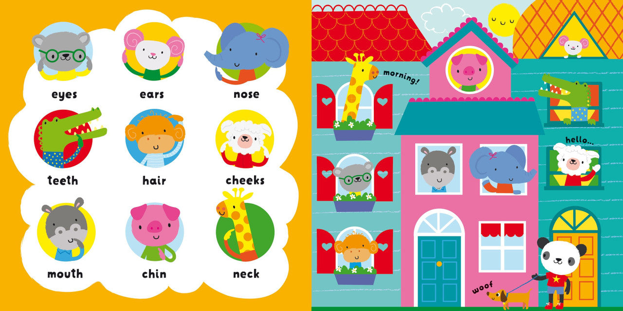 Usborne - My First Words: Body Board Book