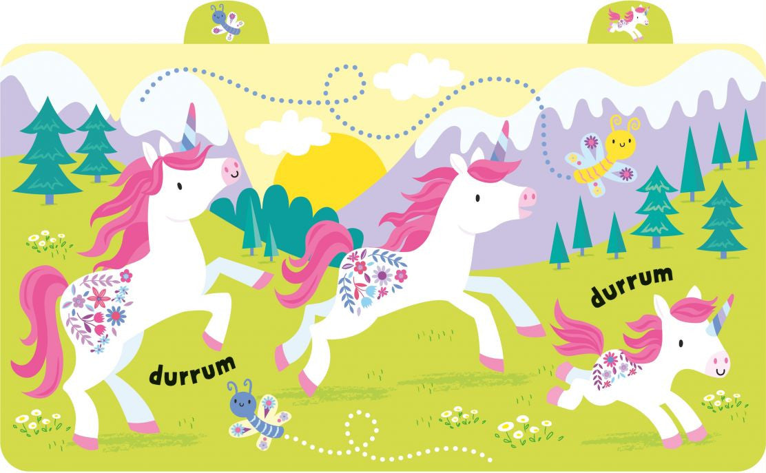 Usborne - Baby's Very First Noisy Unicorns Board Book