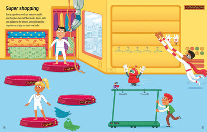 Usborne - First Sticker Book - Superheroes