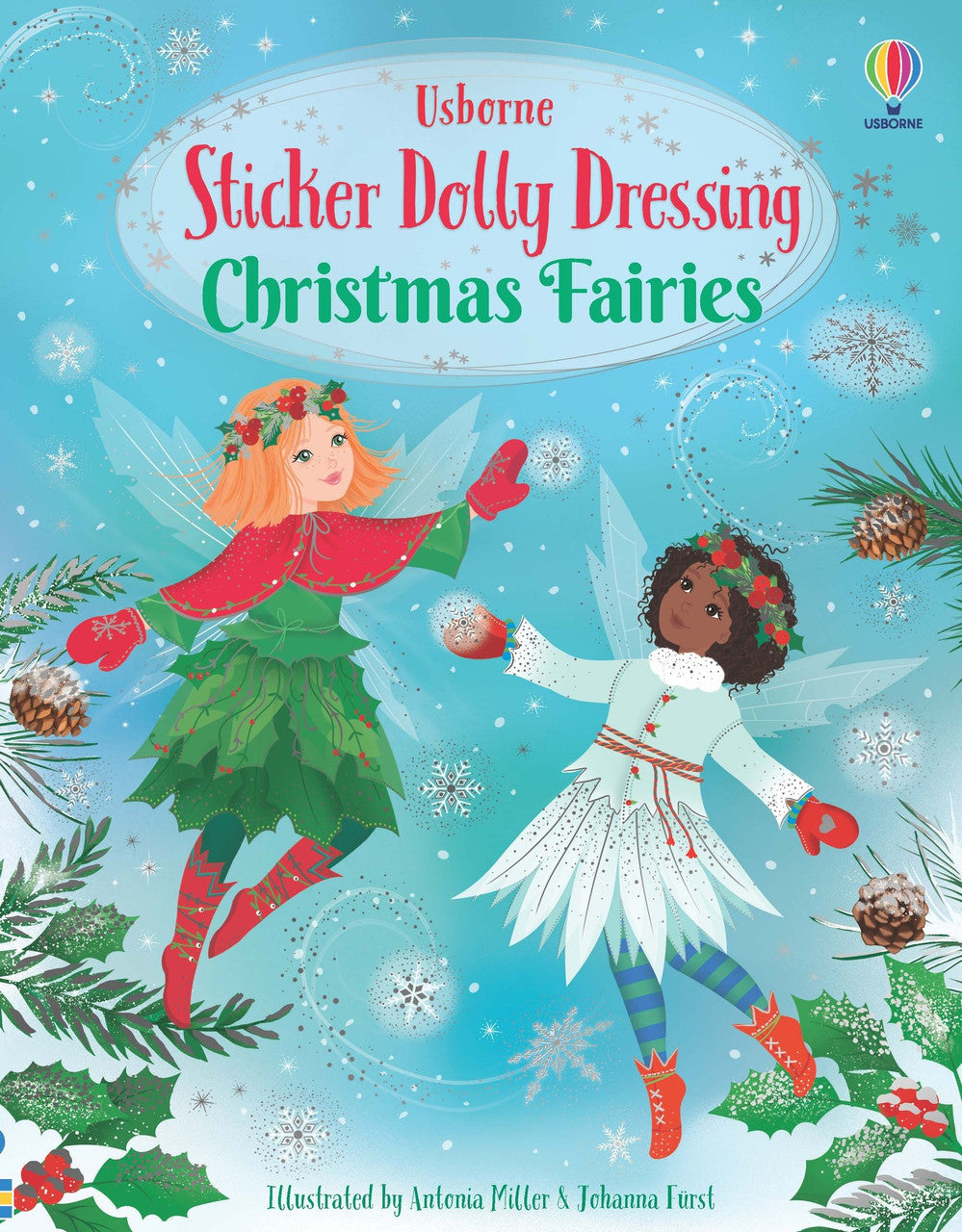 Usborne - Sticker Dolly Dressing - Christmas Fairies
