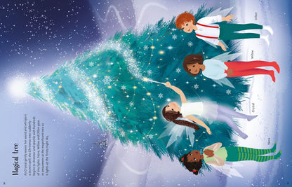 Usborne - Sticker Dolly Dressing - Christmas Fairies