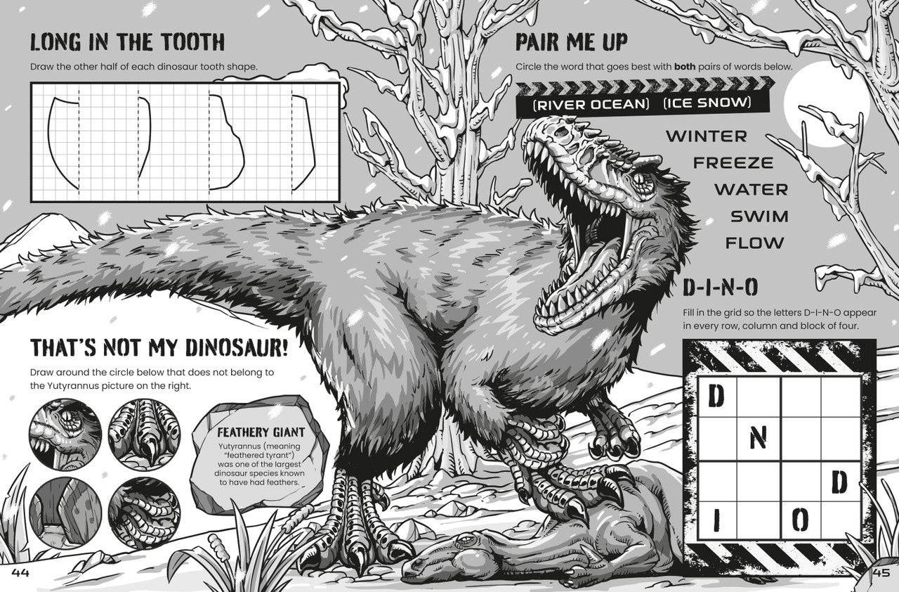 Usborne - Dinosaur Puzzle Book