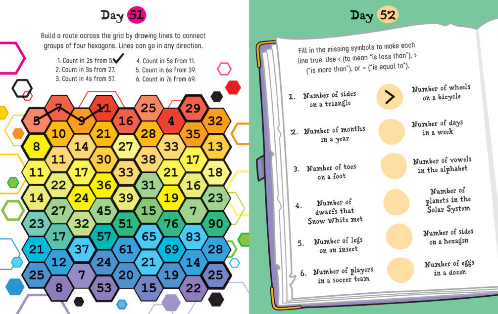 Usborne - A Number Puzzle a Day Book