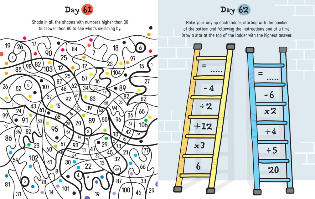 Usborne - A Number Puzzle a Day Book