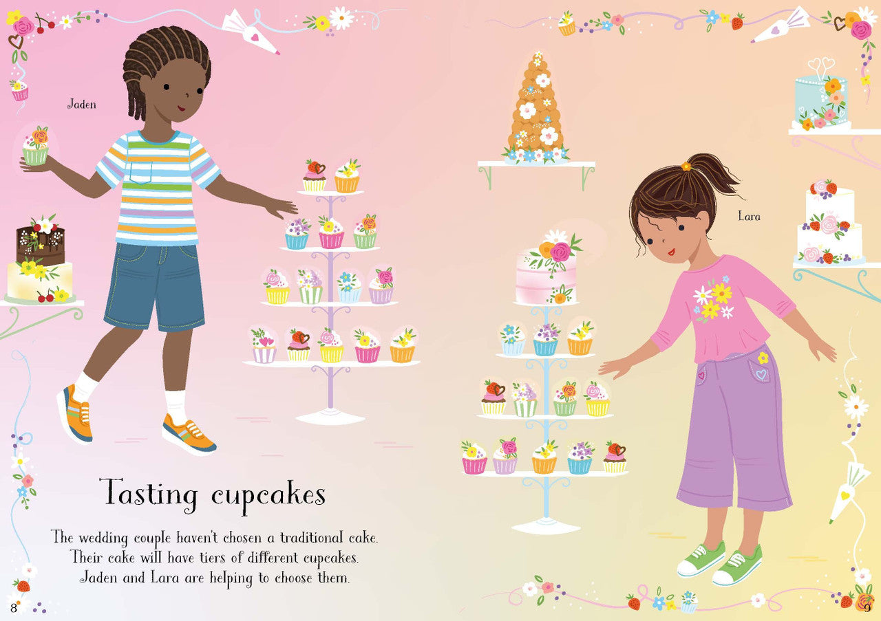 Usborne - Little Sticker Dolly Dressing - Bridesmaids