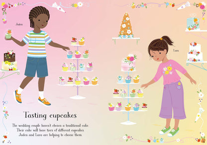 Usborne - Little Sticker Dolly Dressing - Bridesmaids