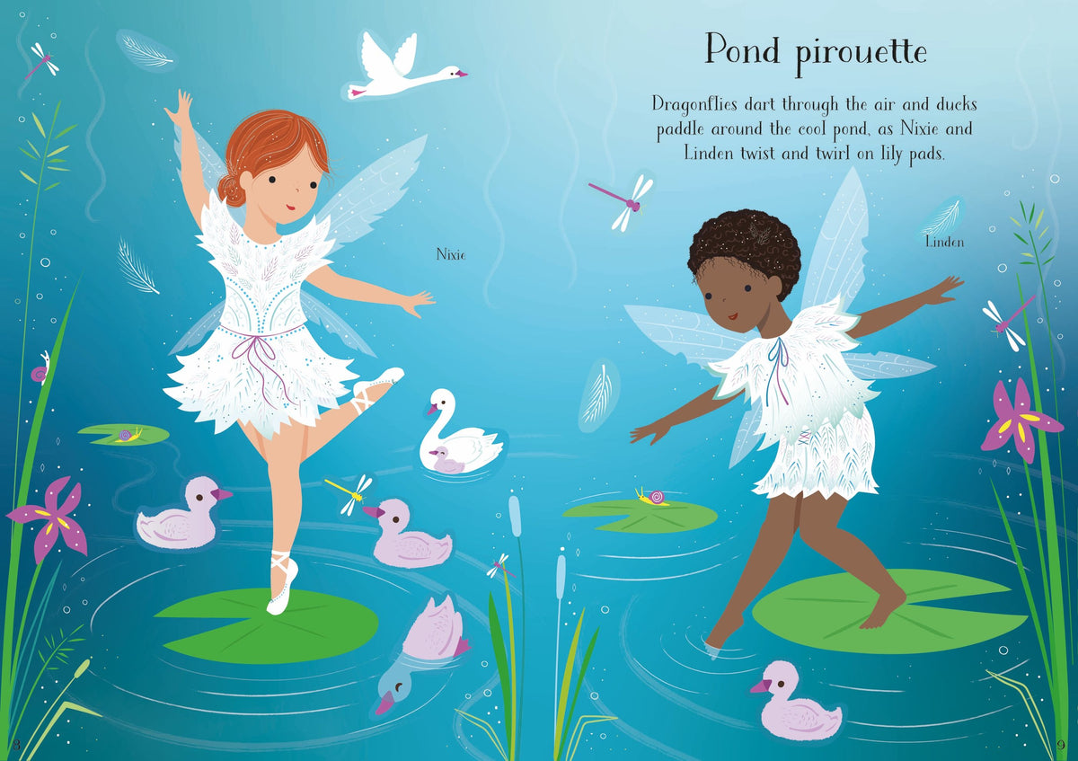 Usborne – Little Sticker Dolly Dressing: Ballet Fairies