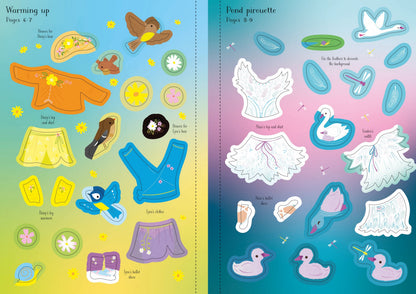 Usborne – Little Sticker Dolly Dressing: Ballet Fairies