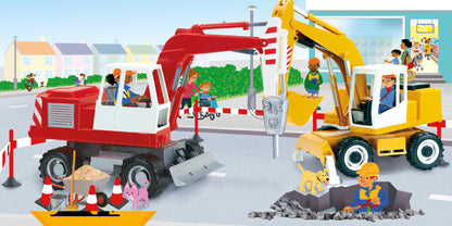 Usborne - Lift and Look Diggers Book