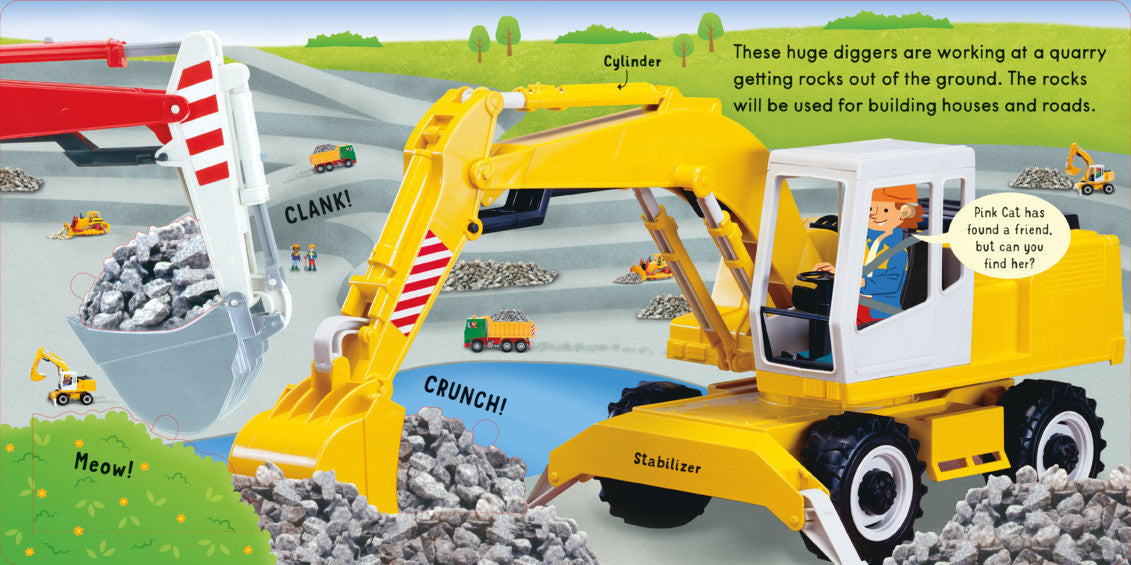 Usborne - Lift and Look Diggers Book