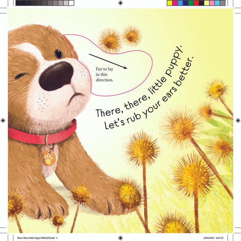 Usborne - There There Little Puppy Touchy Feely Book